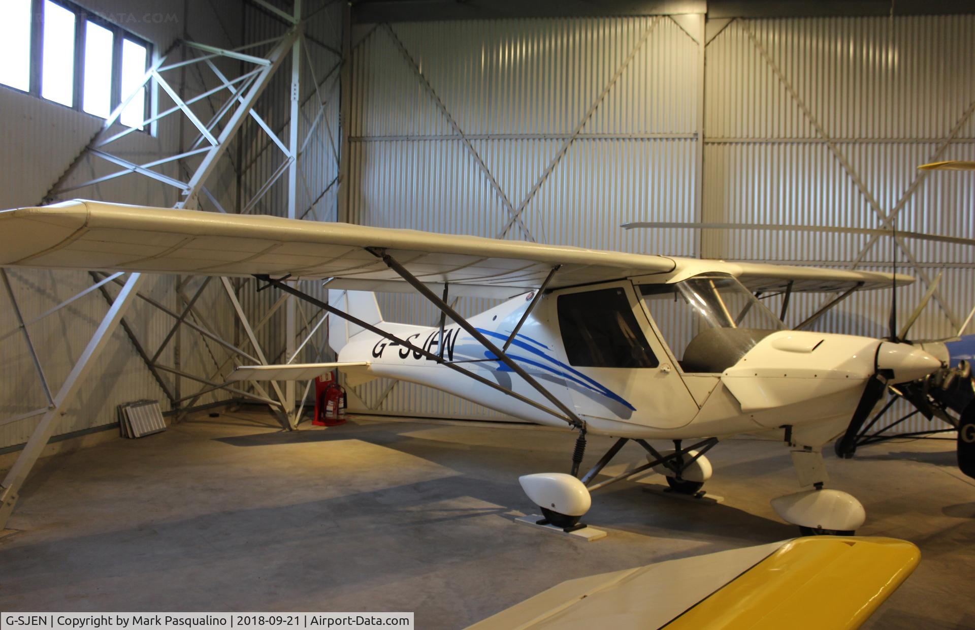 G-SJEN, 2004 Comco Ikarus C42 FB80 C/N 0405-6602, Ikarus C42 FB80 at the National Museum of Flight