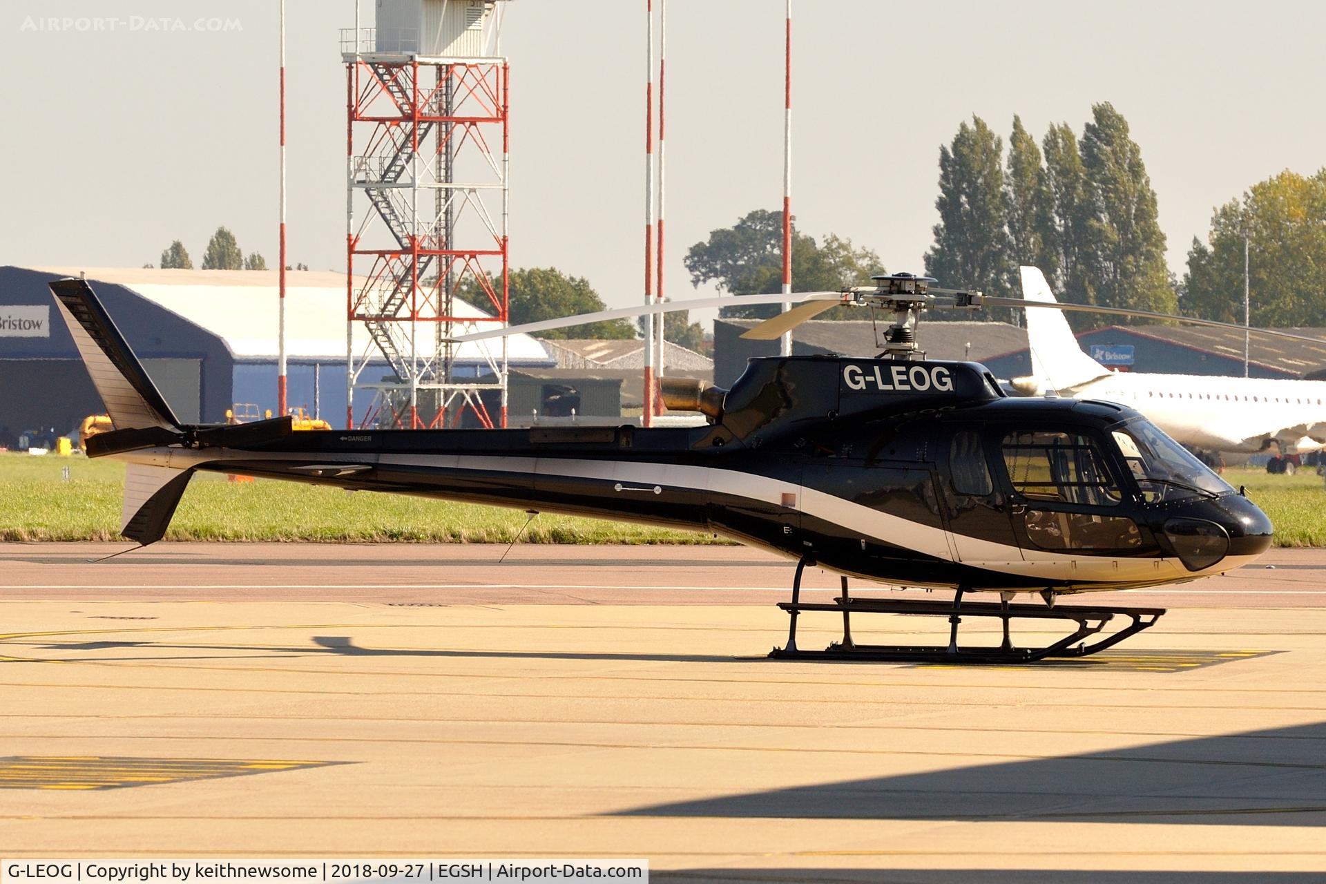 G-LEOG, 2015 Airbus Helicopters AS-350B-3 Ecureuil C/N 8114, Return visitor.
