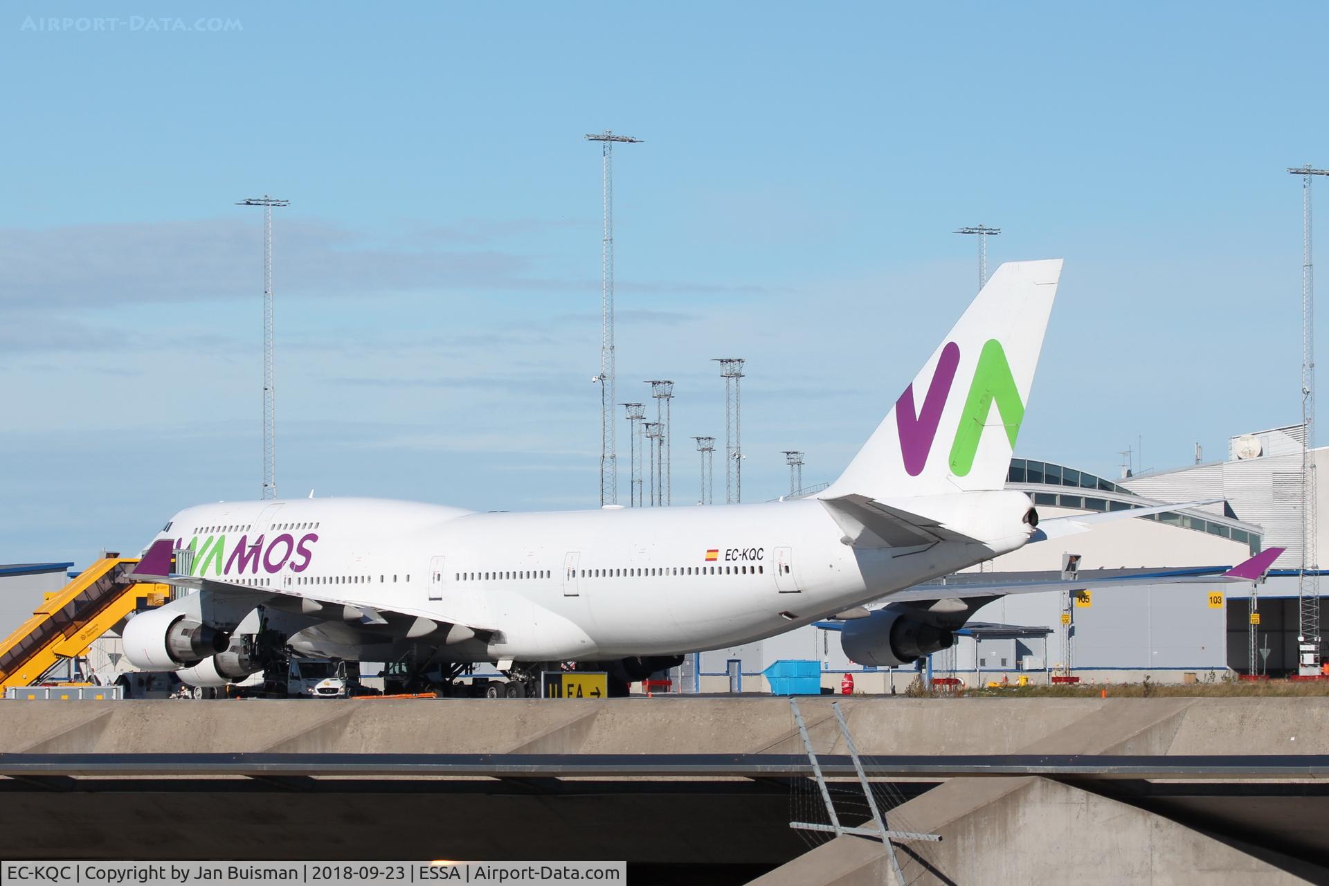 EC-KQC, 1994 Boeing 747-412 C/N 26549, Wamos Air