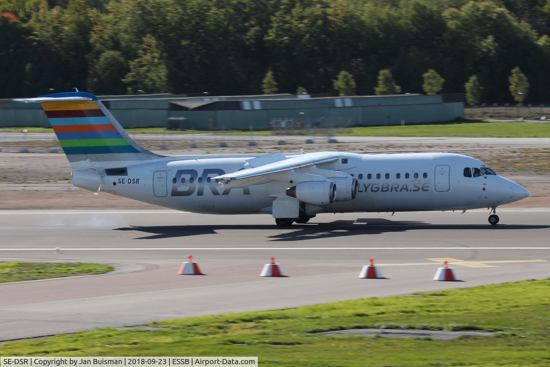 SE-DSR, 1994 British Aerospace Avro 146-RJ100A C/N E3244, Braathens Regional