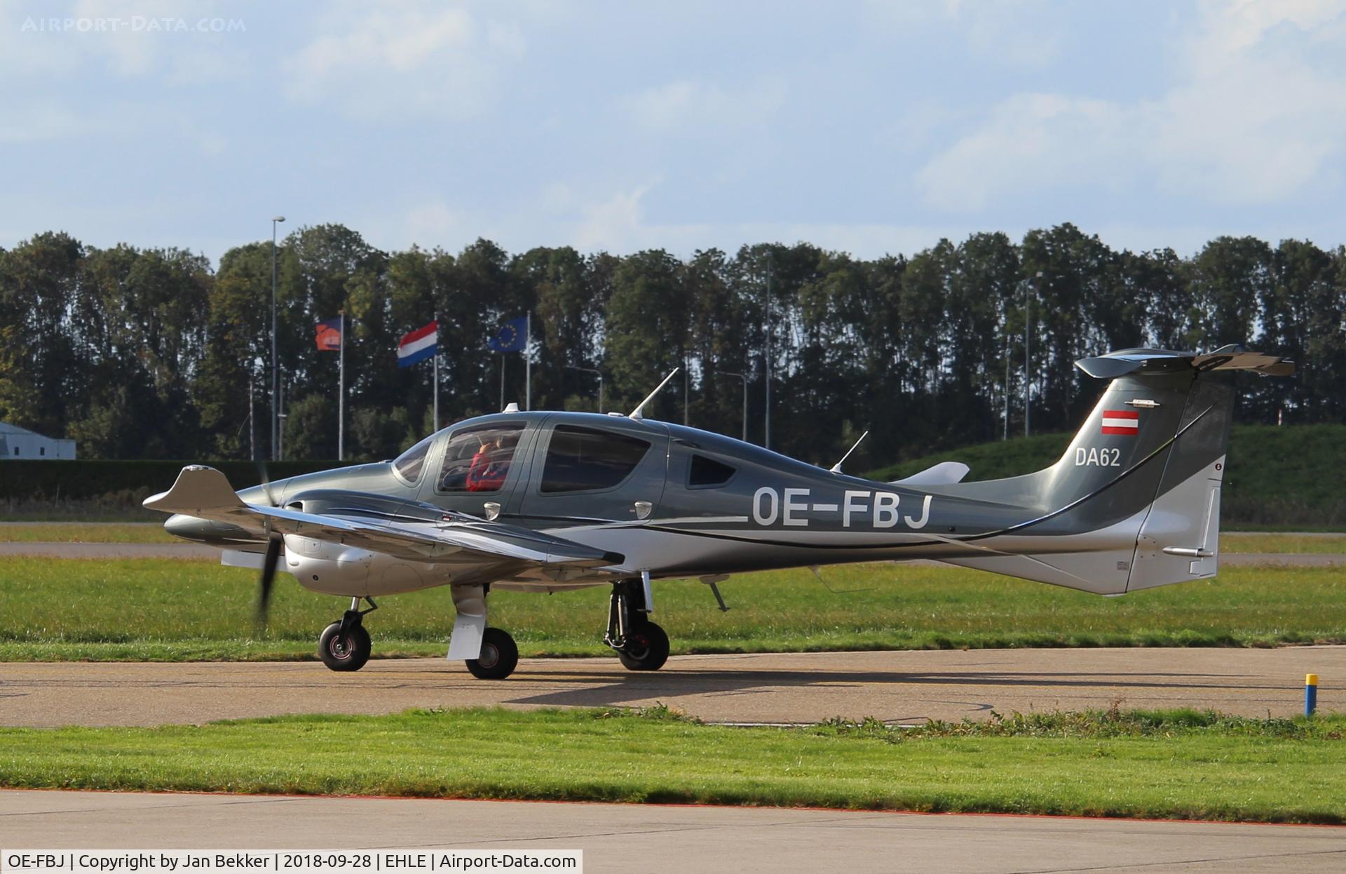 OE-FBJ, 2017 Diamond DA-62 C/N 62.049, Lelystad Airport