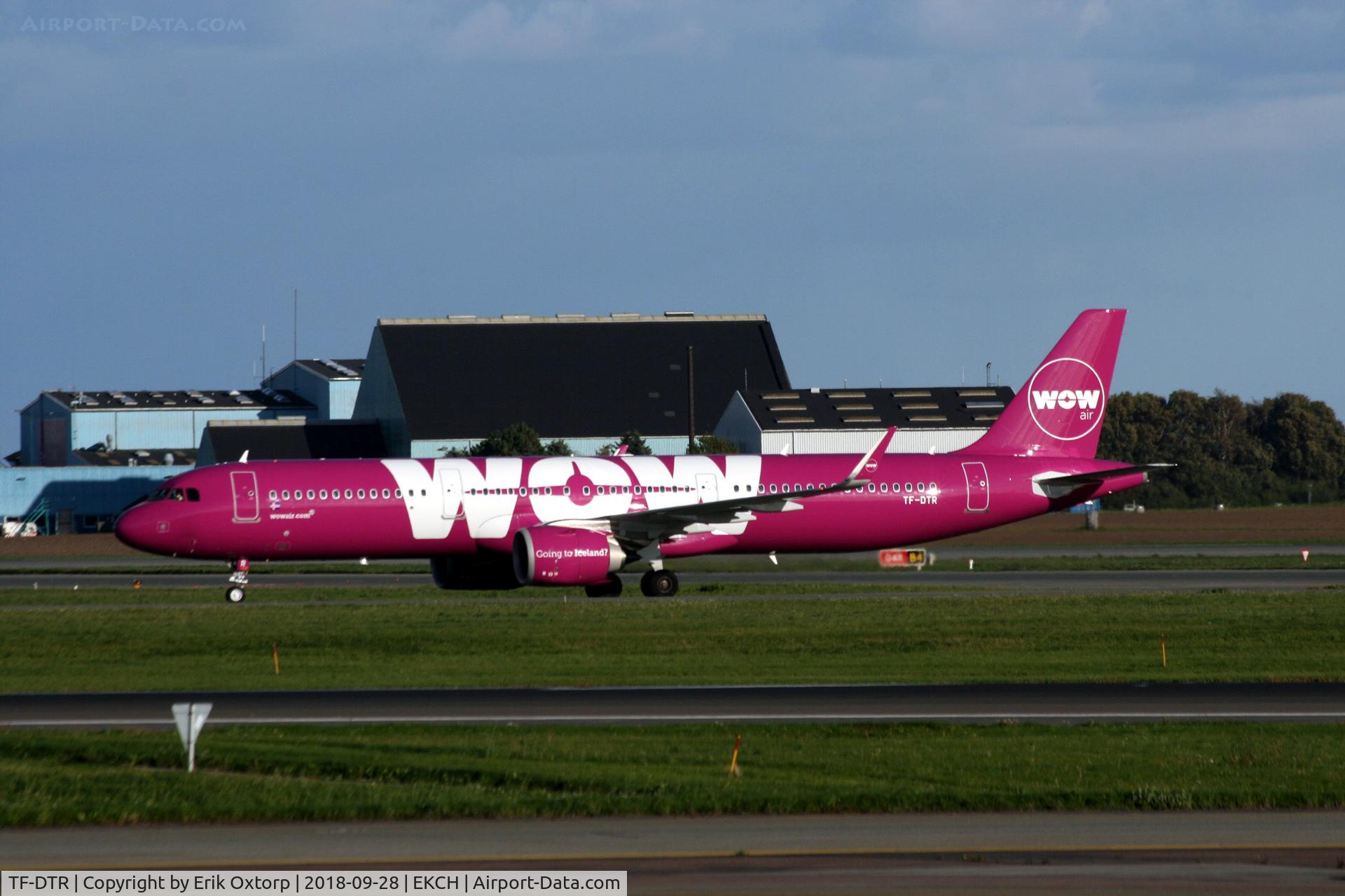 TF-DTR, 2018 Airbus A321-253N C/N 8085, TF-DTR landed tw 22L