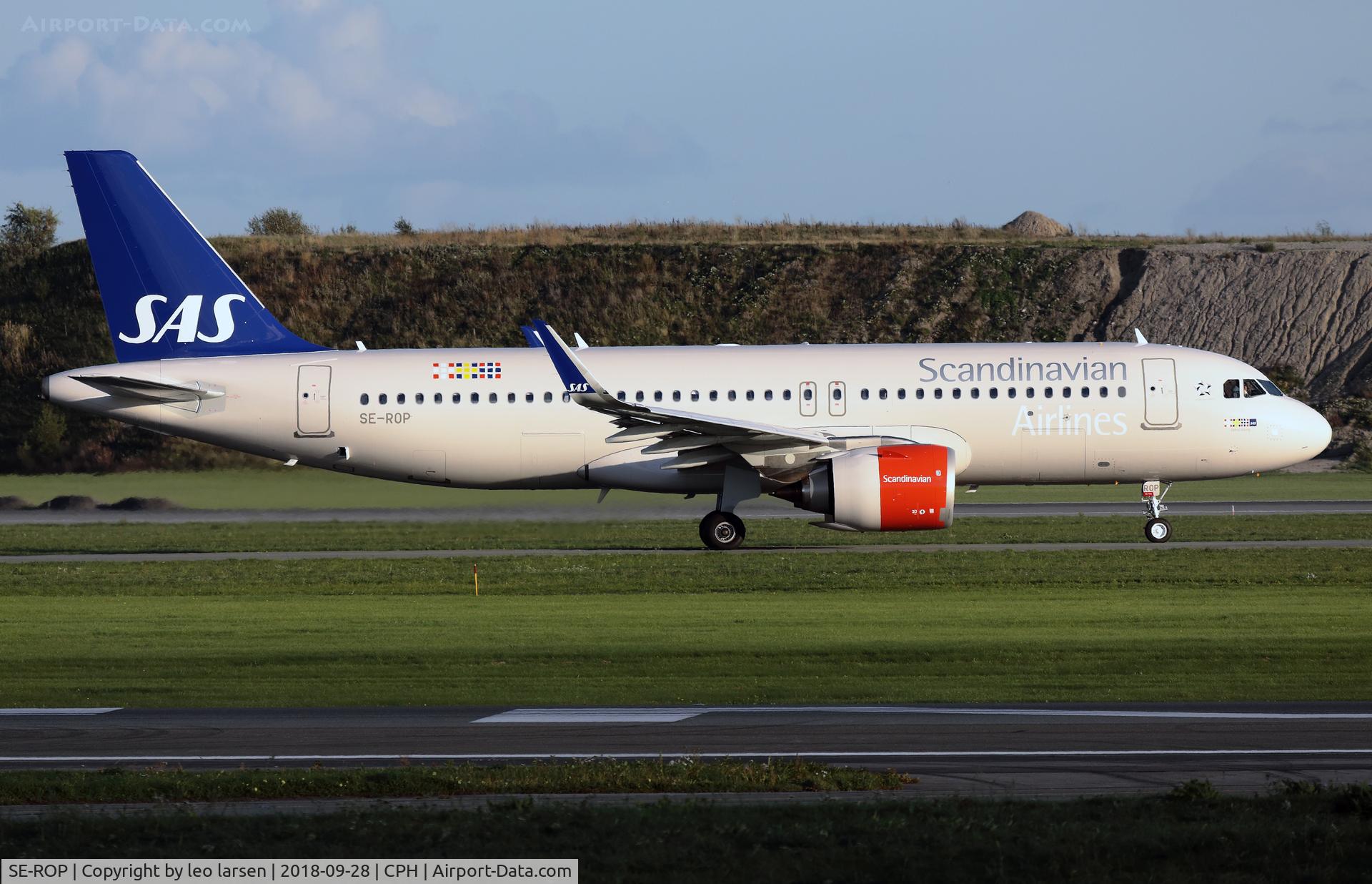 SE-ROP, 2018 Airbus A320-251N C/N 8350, copenhagen28.9.2018 Taxi to R-04R