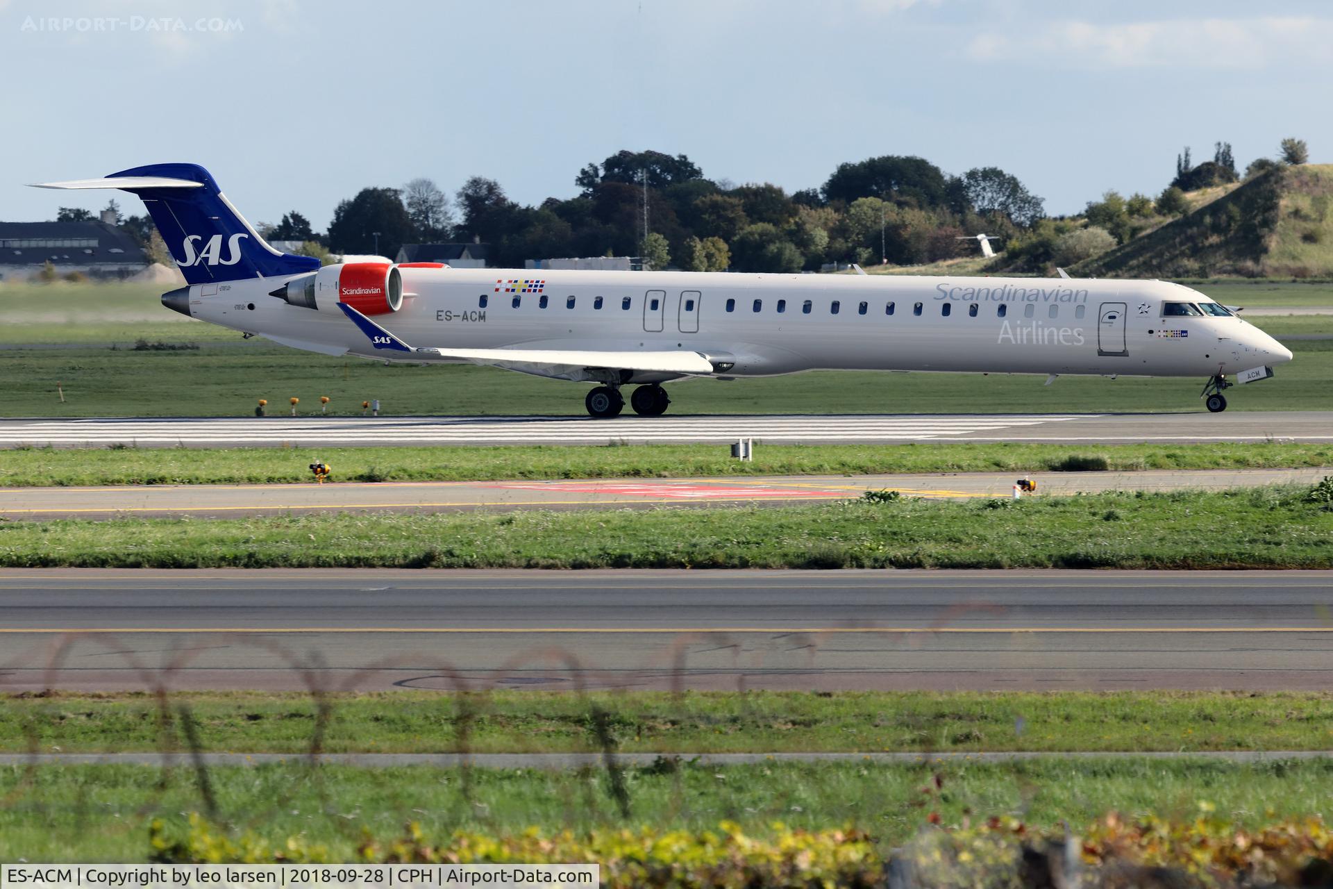 ES-ACM, 2008 Bombardier CRJ-900 (CL-600-2D24) C/N 15206, Copenhagen 28.9.2018