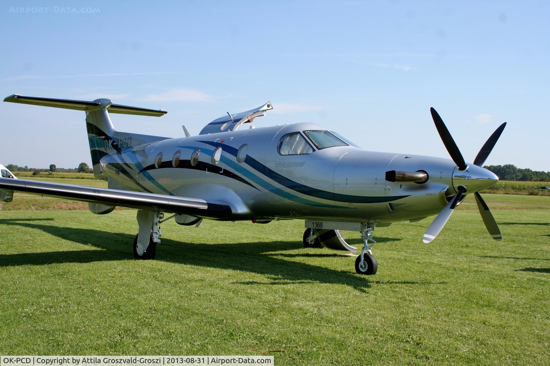 OK-PCD, 2012 Pilatus PC-12/47E C/N 1369, II. Cirrus-Hertelendy Aviator's Weekend , Hertelendy Castle Airfield Hungary