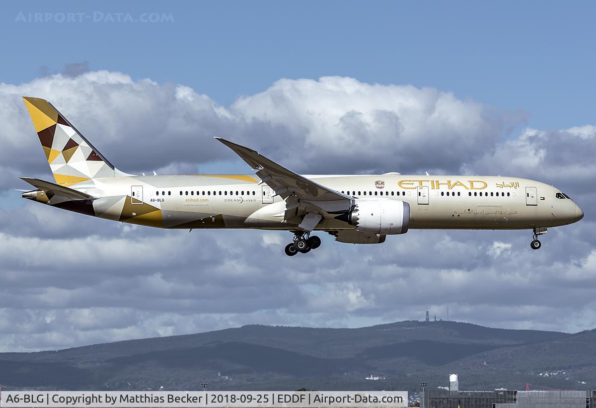 A6-BLG, 2016 Boeing 787-9 Dreamliner Dreamliner C/N 39652, A6-BLG