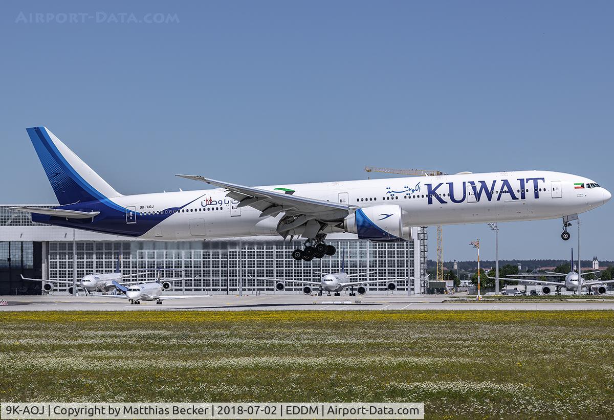 9K-AOJ, 2017 Boeing 777-300/ER C/N 62567, 9K-AOJ