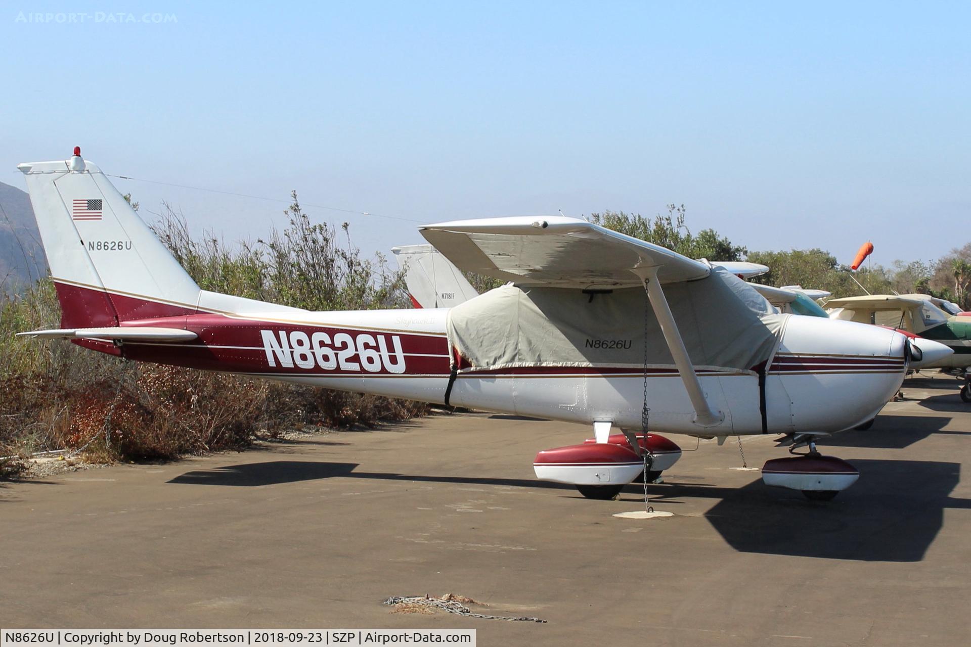 N8626U, 1965 Cessna 172F C/N 17252527, 1965 Cessna 172F SKYHAWK, Continental O-300 6 cylinder 145 Hp