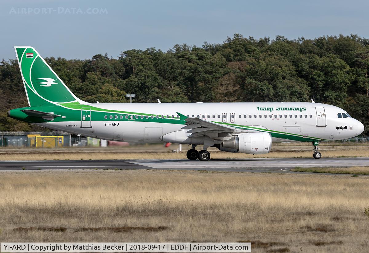 YI-ARD, 2013 Airbus A320-214 C/N 5464, YI-ARD