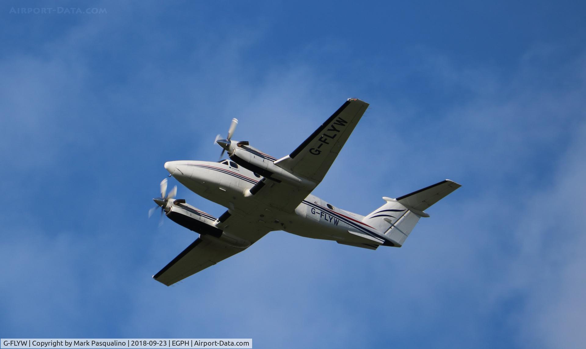 G-FLYW, 1977 Beech 200 Super King Air C/N BB-209, Beech 200