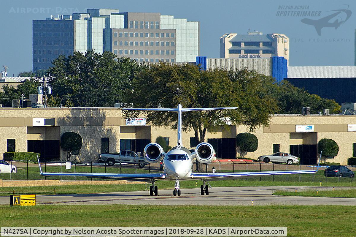 N427SA, 1997 Gulfstream Aerospace G-IV C/N 1314, Departure Runway 16