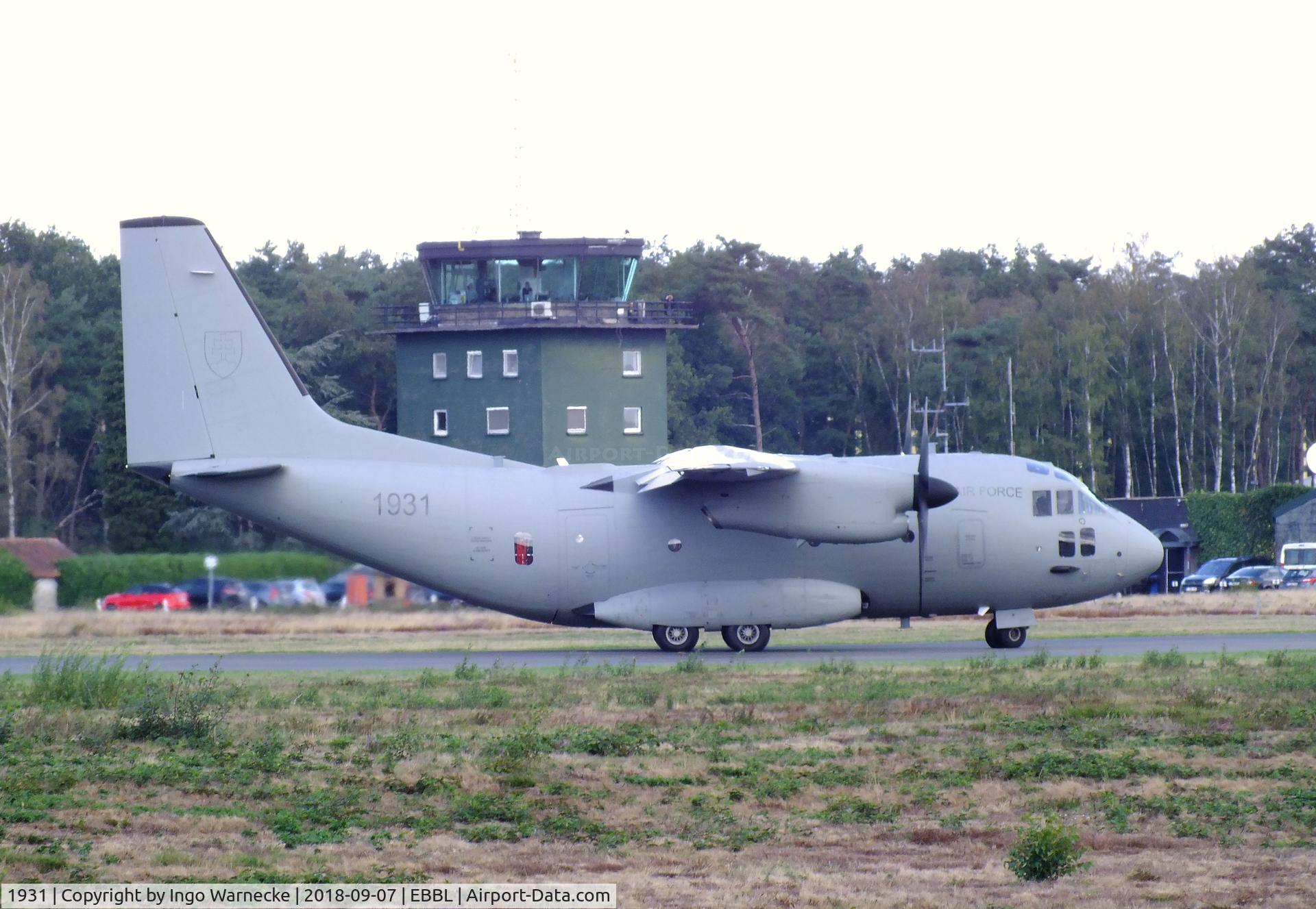 1931, 2017 Alenia C-27J Spartan C/N 4193, Alenia C-27J Spartan of the Slovak AF at the 2018 BAFD spotters day, Kleine Brogel airbase