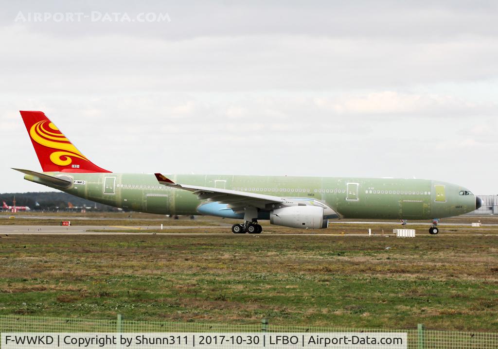 F-WWKD, 2017 Airbus A330-343 C/N 1831, C/n 1831 - For Hainan Airlines