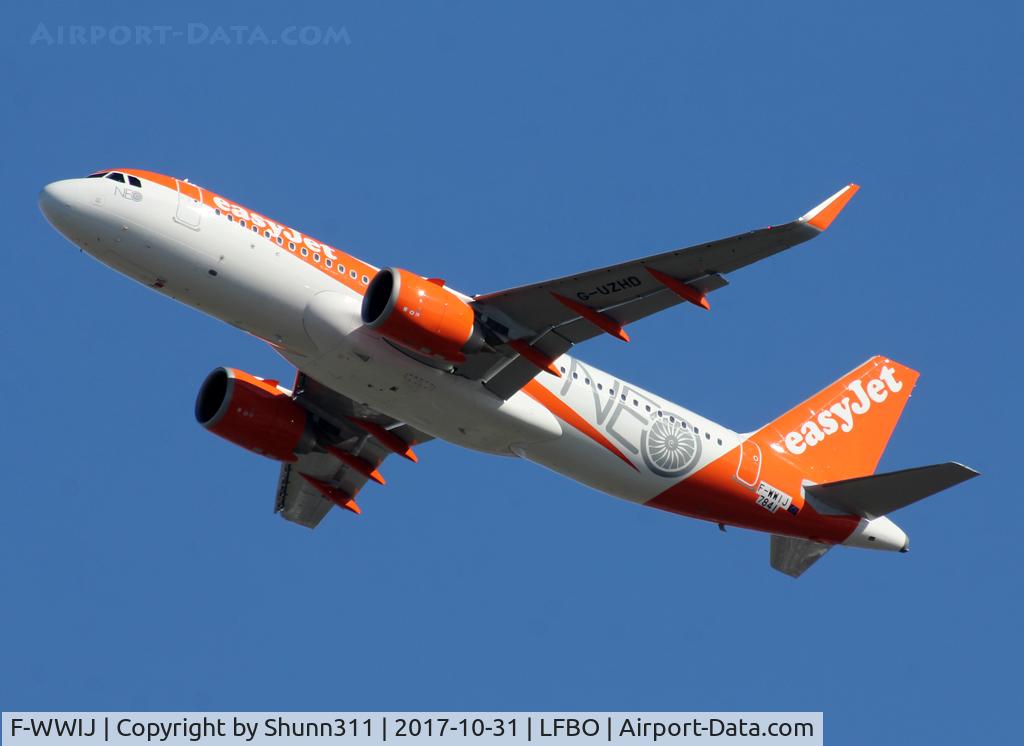F-WWIJ, 2017 Airbus A320-251N C/N 7841, C/n 7841 - To be G-UZHD