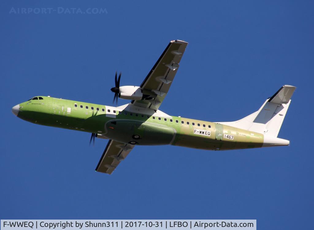 F-WWEQ, 2017 ATR 72-600 (72-212A) C/N 1467, C/n 1467 - For Air Caraïbes