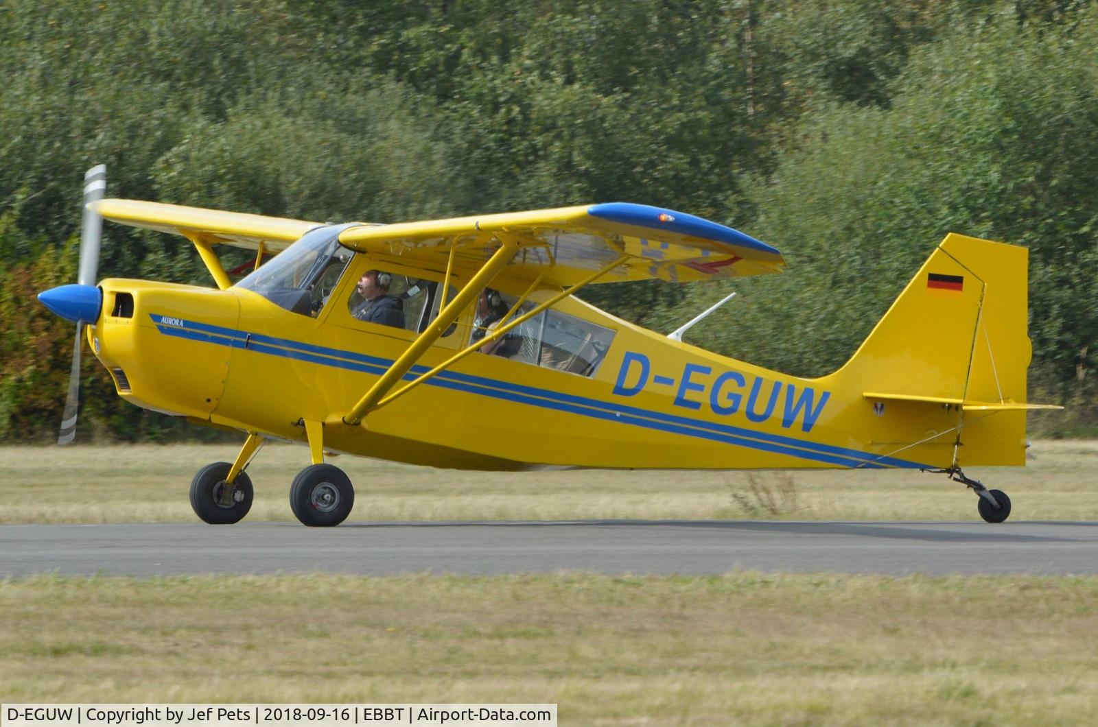 D-EGUW, 2004 American Champion 7ECA Citabria C/N 1391-2004, Flying Festival at Brasschaat.