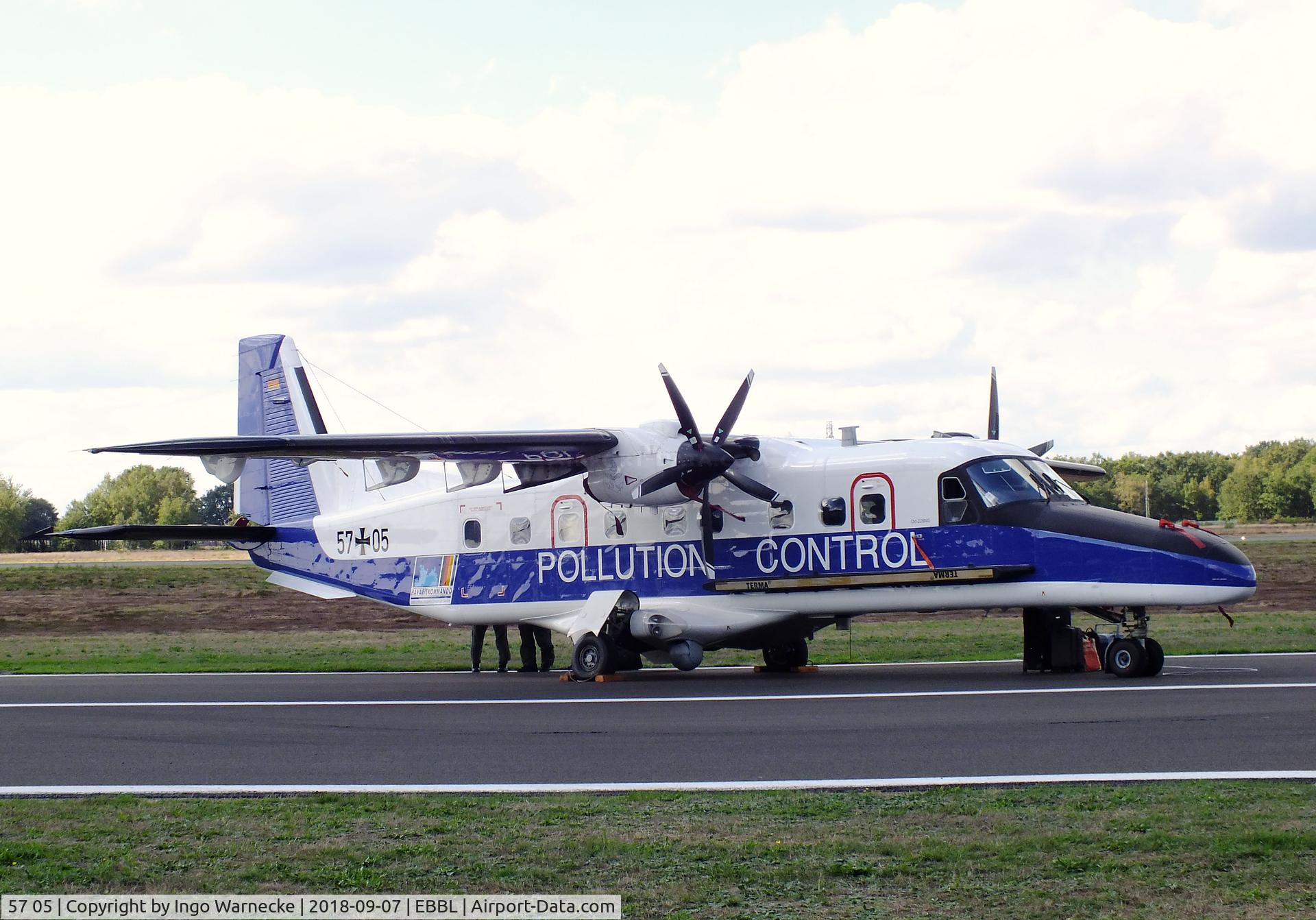 57 05, 2011 Dornier (RUAG) Do.228-212NG C/N 8302, Dornier (RUAG) Do 228NG of the German Navy Pollution Control at the 2018 BAFD spotters day, Kleine Brogel airbase