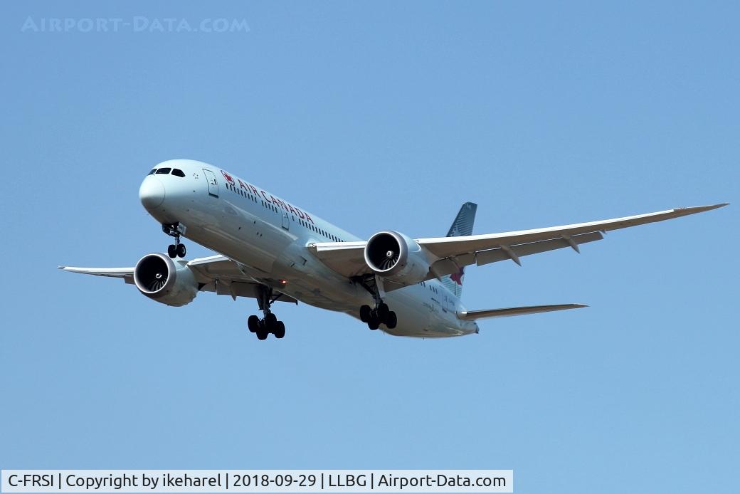 C-FRSI, 2017 Boeing 787-9 Dreamliner C/N 37176, Flight from Toronto.