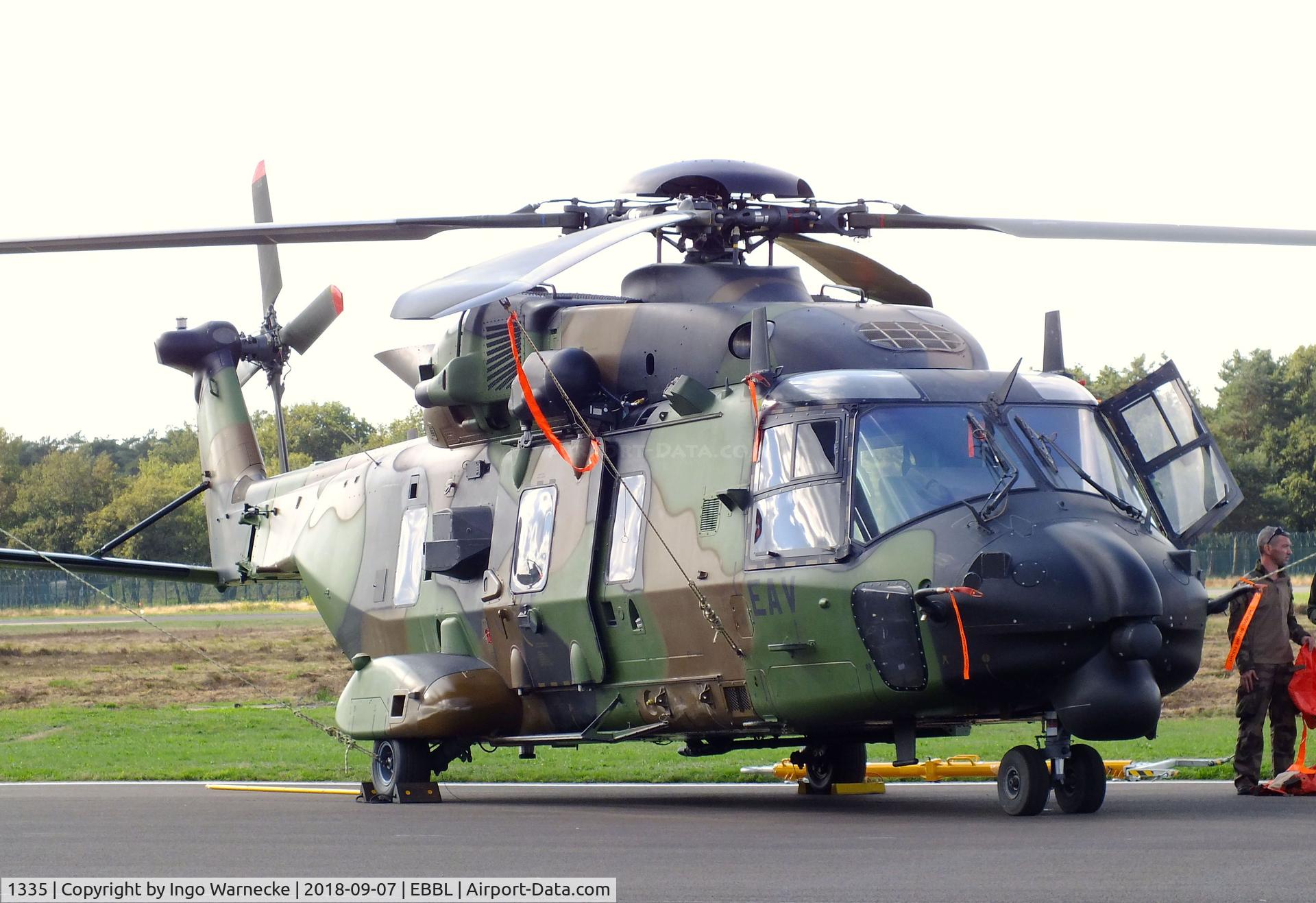 1335, NHI NH-90 TTH Caiman C/N 1335, NHI NH90 TTH Caiman of the ALAT at the 2018 BAFD spotters day, Kleine Brogel airbase