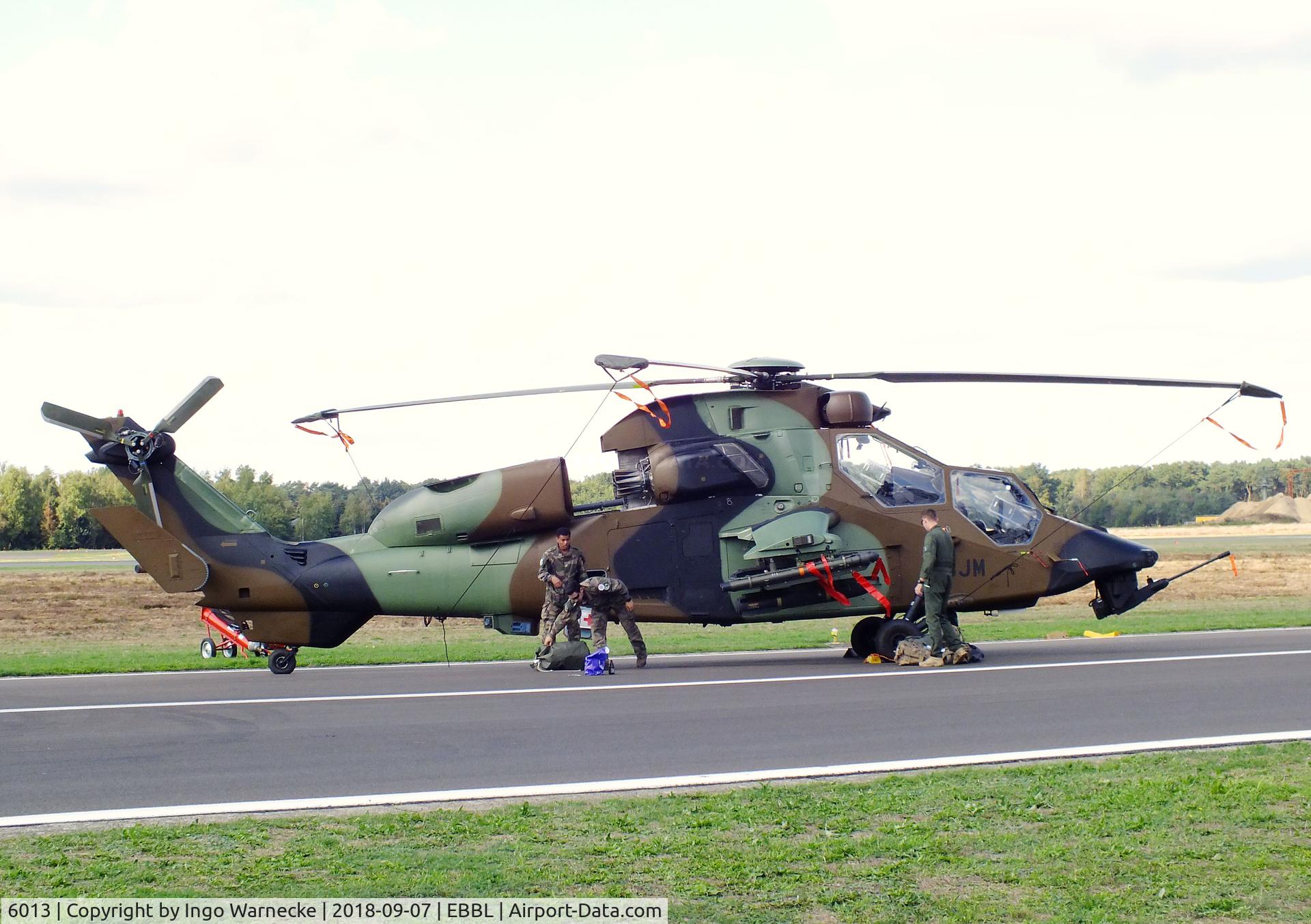6013, Eurocopter EC-665 Tigre HAD C/N 6013, Eurocopter EC665 Tiger / Tigre HAD of the ALAT at the 2018 BAFD spotters day, Kleine Brogel airbase