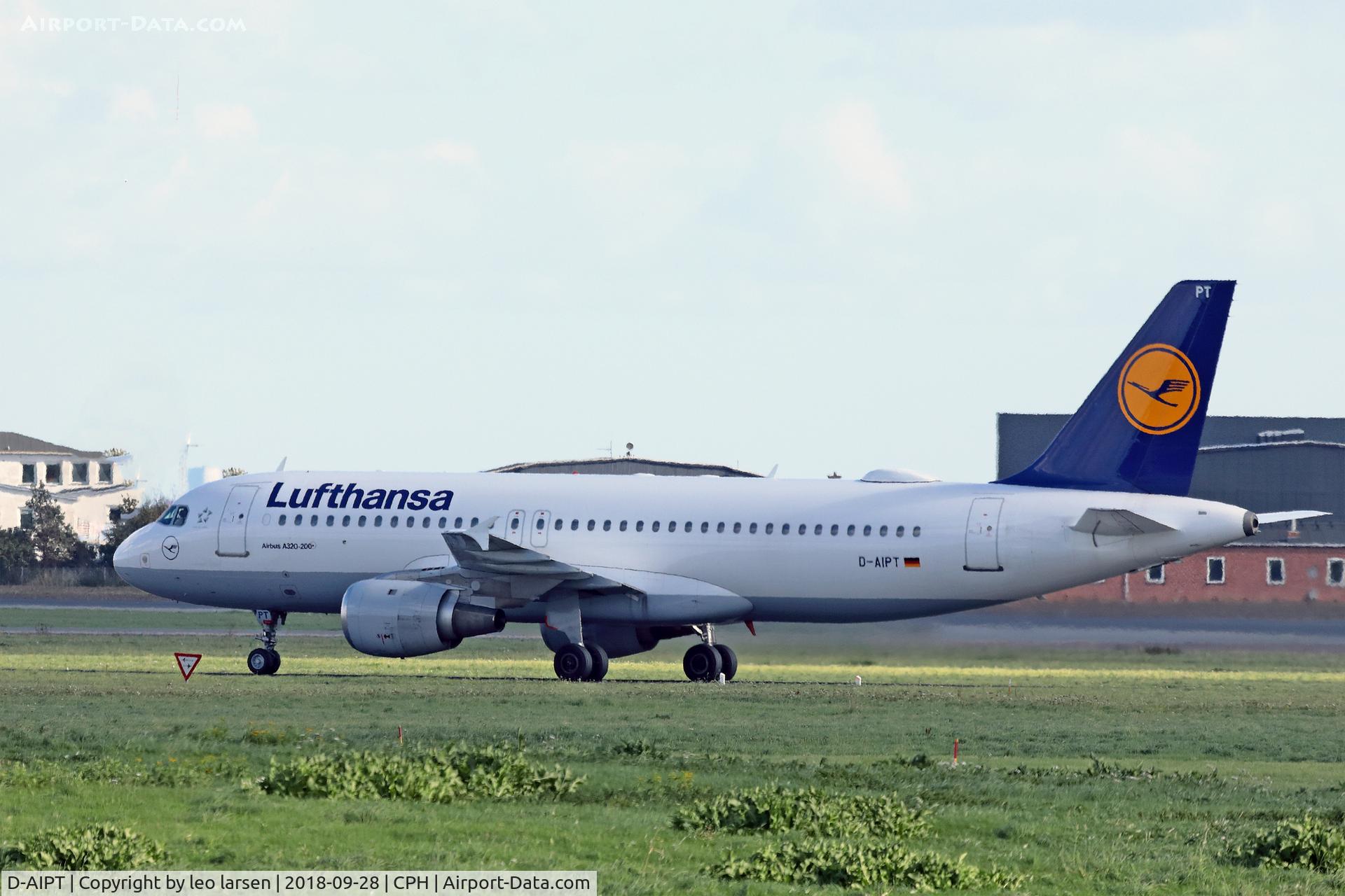 D-AIPT, 1990 Airbus A320-211 C/N 117, Copenhagen 28.9.2018