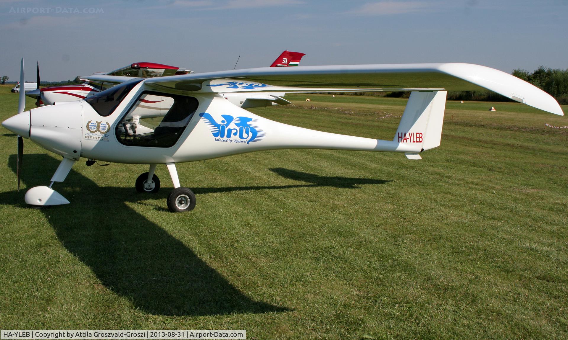 HA-YLEB, Pipistrel Virus 912 C/N 240V9120807, II. Cirrus-Hertelendy Aviator's Weekend , Hertelendy Castle Airfield Hungary