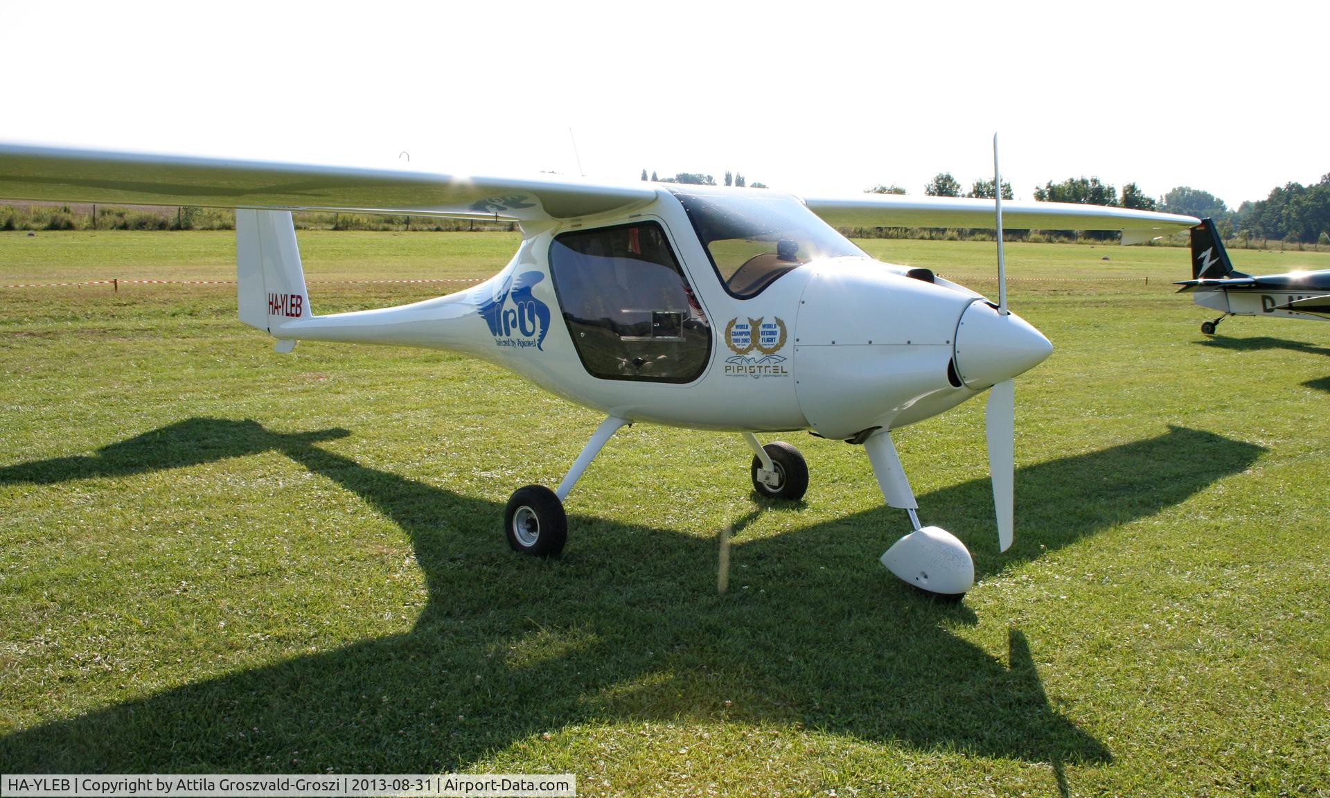 HA-YLEB, Pipistrel Virus 912 C/N 240V9120807, II. Cirrus-Hertelendy Aviator's Weekend , Hertelendy Castle Airfield Hungary