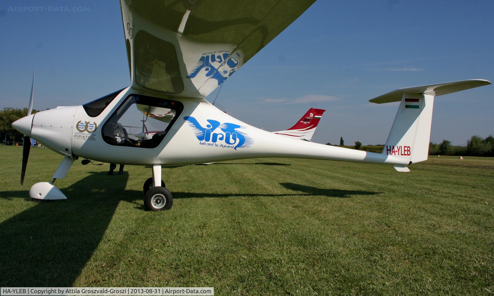 HA-YLEB, Pipistrel Virus 912 C/N 240V9120807, II. Cirrus-Hertelendy Aviator's Weekend , Hertelendy Castle Airfield Hungary