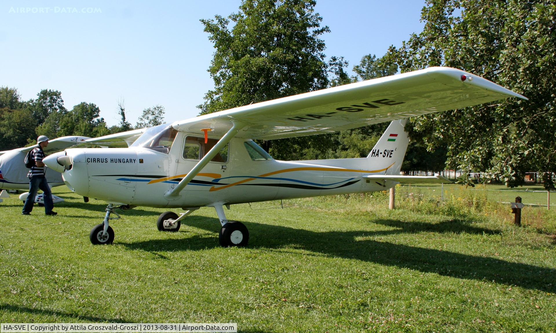 HA-SVE, 1977 Cessna 152 C/N 15280575, II. Cirrus-Hertelendy Aviator's Weekend , Hertelendy Castle Airfield Hungary