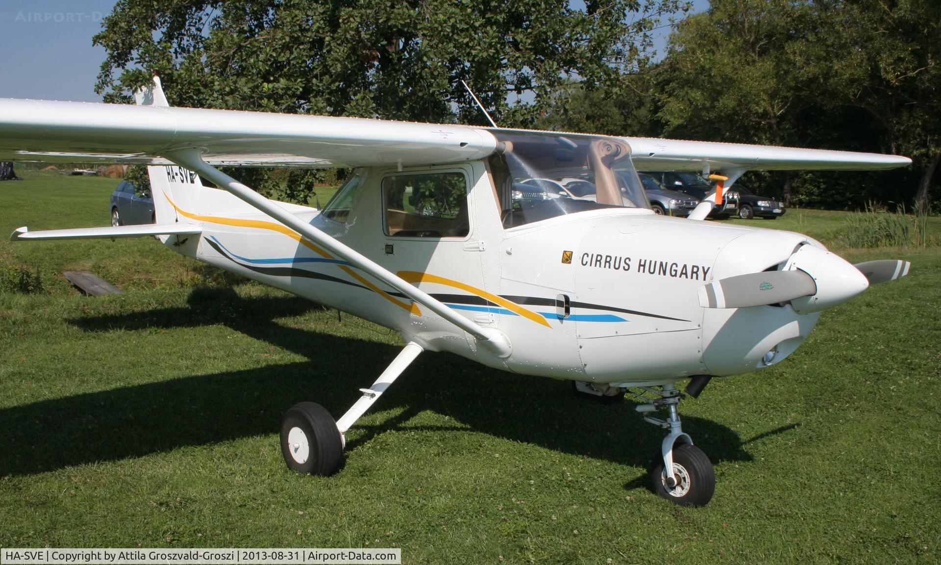 HA-SVE, 1977 Cessna 152 C/N 15280575, II. Cirrus-Hertelendy Aviator's Weekend , Hertelendy Castle Airfield Hungary