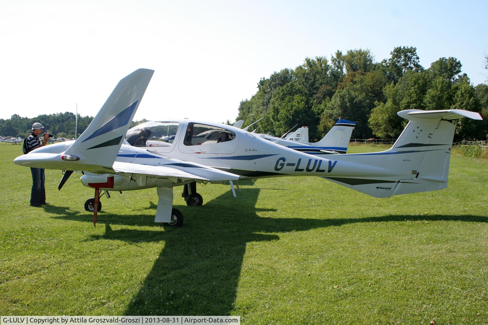 G-LULV, 2007 Diamond DA-42 Twin Star C/N 42.313, II. Cirrus-Hertelendy Aviator's Weekend , Hertelendy Castle Airfield Hungary