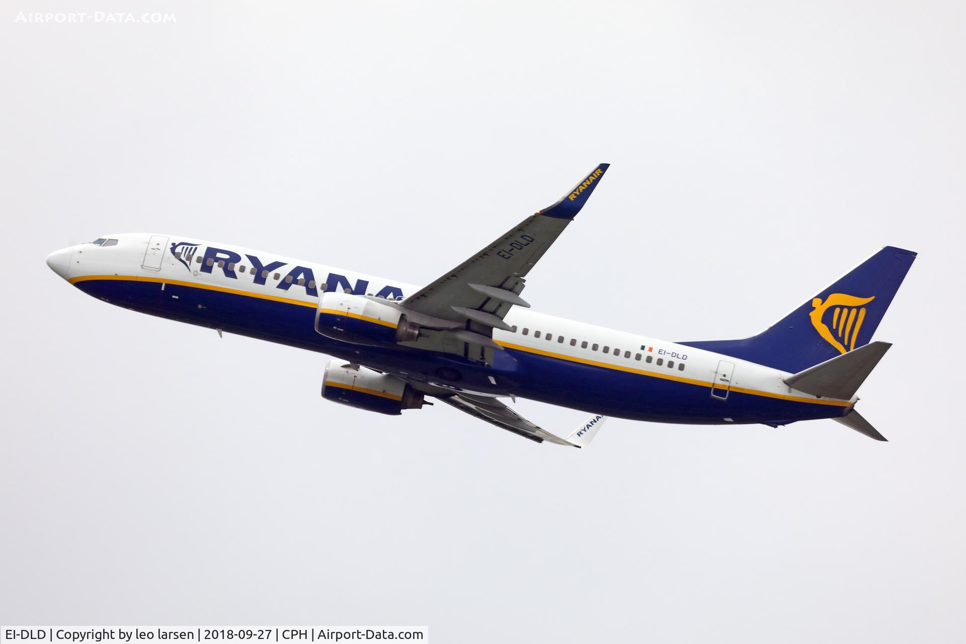 EI-DLD, 2005 Boeing 737-8AS C/N 33825, Copenhagen 27.9.2018