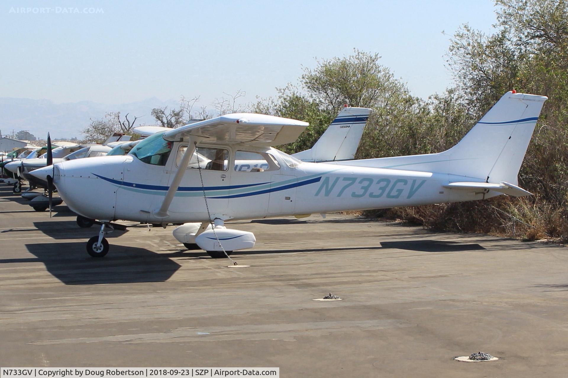 N733GV, 1976 Cessna 172N C/N 17268292, 1976 Cessna 172N SKYHAWK, Lycoming O-320-E2D 150 Hp