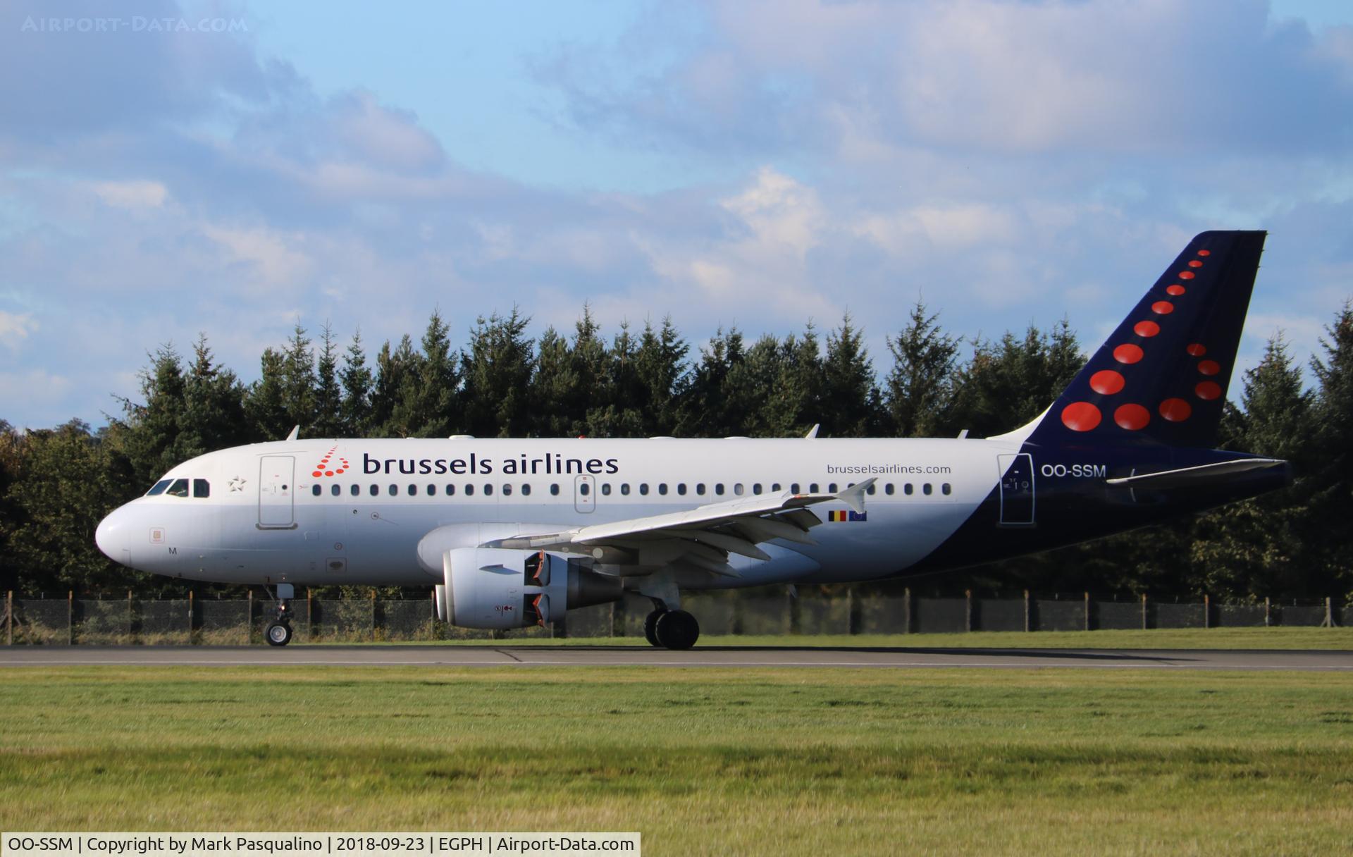 OO-SSM, 2000 Airbus A319-112 C/N 1388, Airbus A319-112
