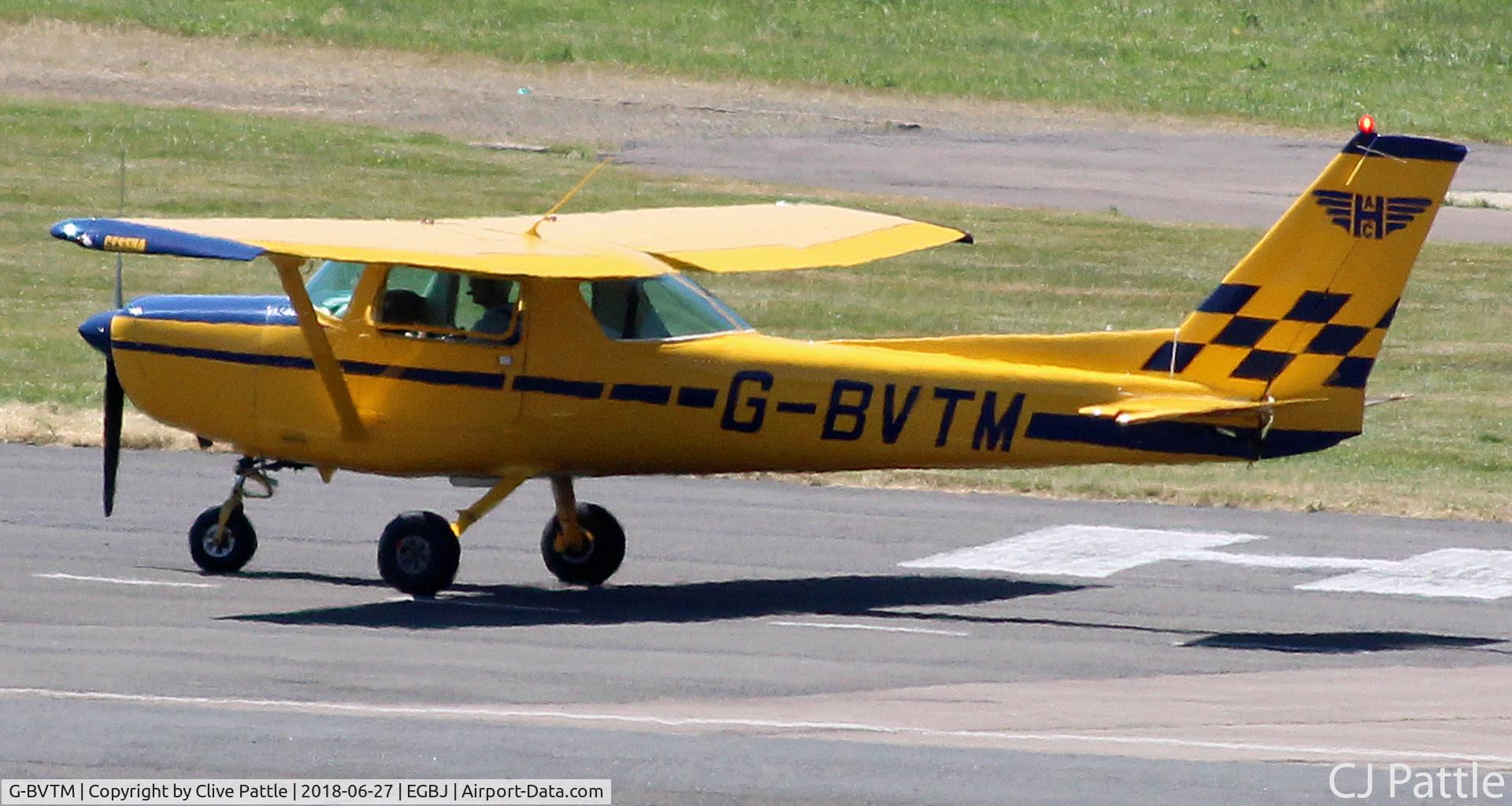 G-BVTM, 1981 Reims Cessna F152 C/N 1827, At Staverton