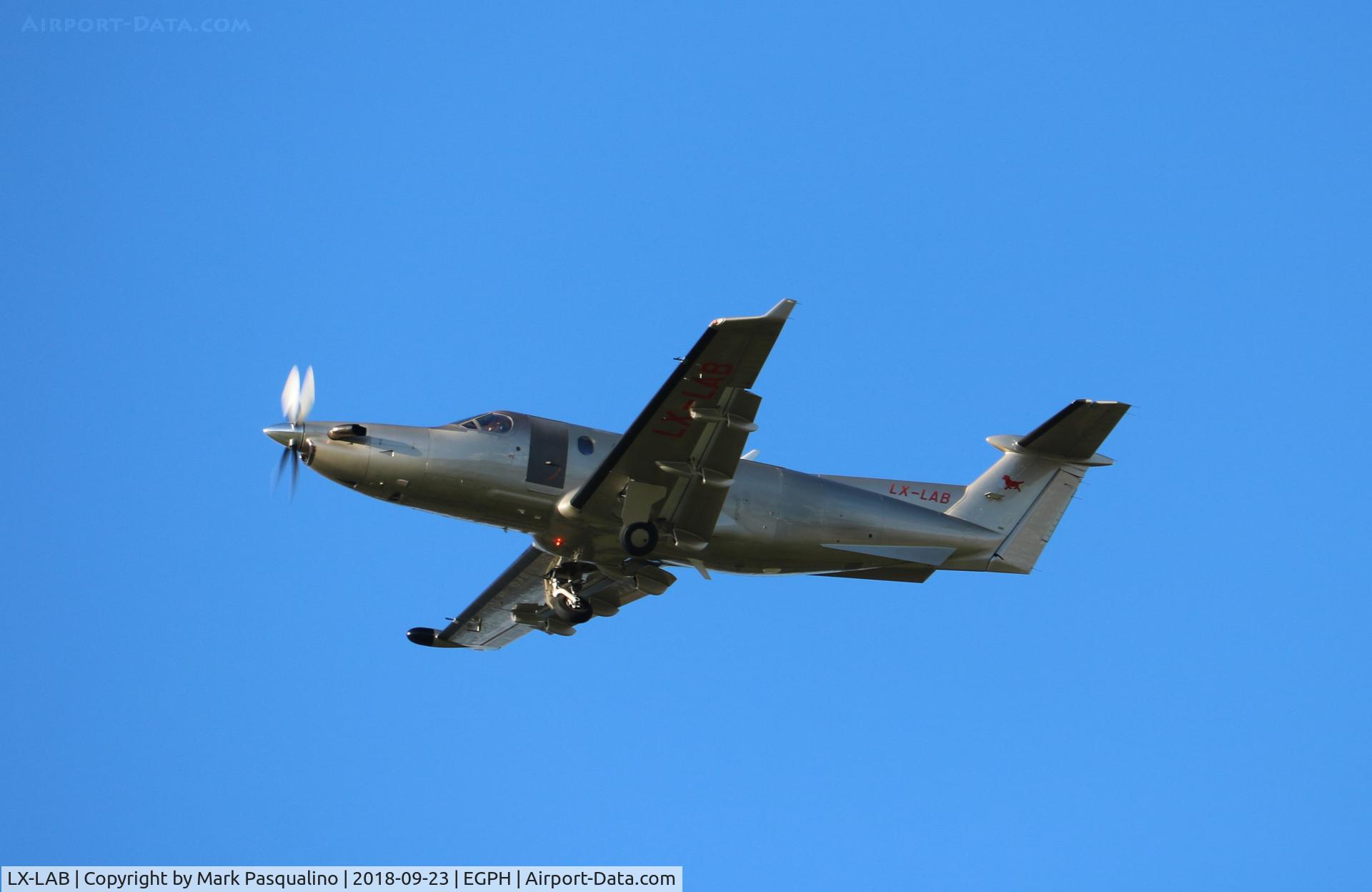 LX-LAB, 2003 Pilatus PC-12/45 C/N 531, Pilatus PC-12/45