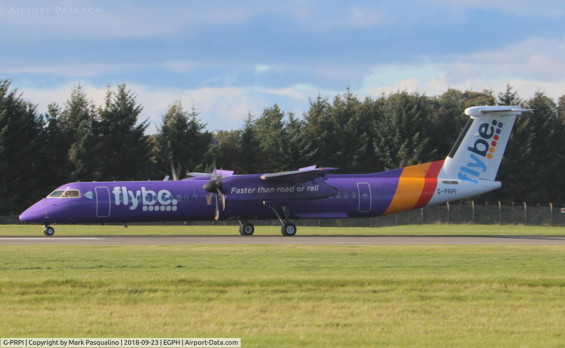 G-PRPI, 2008 Bombardier DHC-8-402 Dash 8 C/N 4204, DHC-8-402