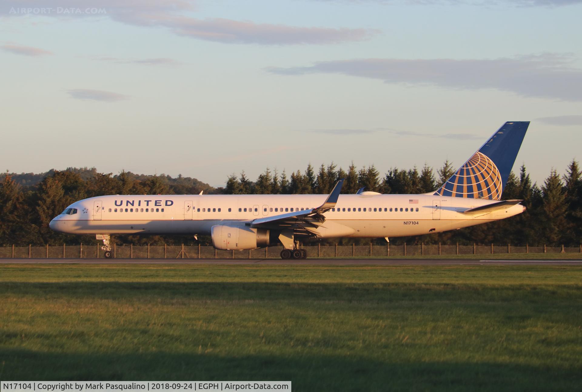 N17104, 1994 Boeing 757-224 C/N 27294, Boeing 757-224