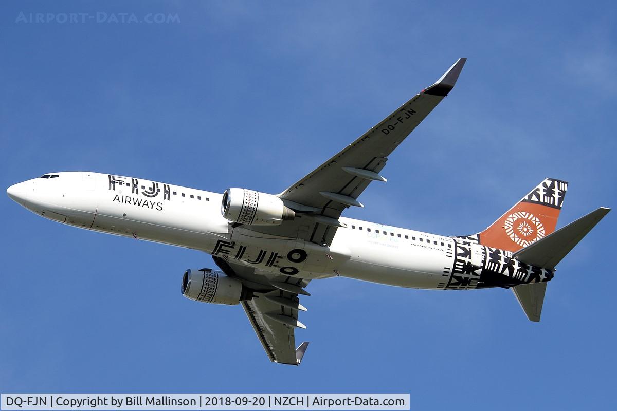 DQ-FJN, 2007 Boeing 737-86J C/N 34969, FJ45O to NAN