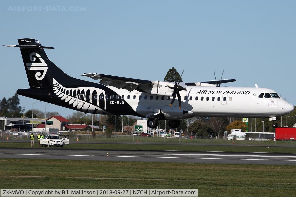 ZK-MVO, 2015 ATR 72-600 (72-212A) C/N 1299, NZ5363 from WLG