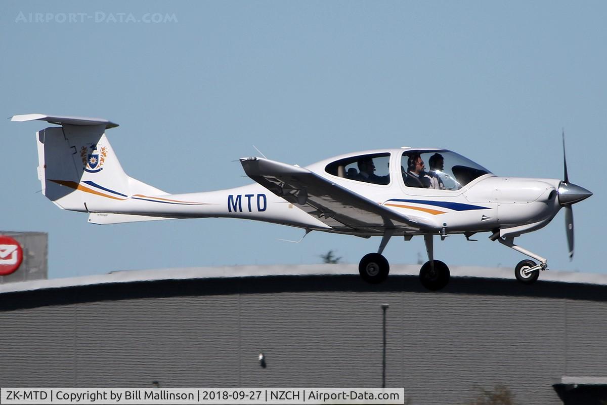 ZK-MTD, 2008 Diamond DA-40 Diamond Star C/N 40.944, PRECISION PARKING