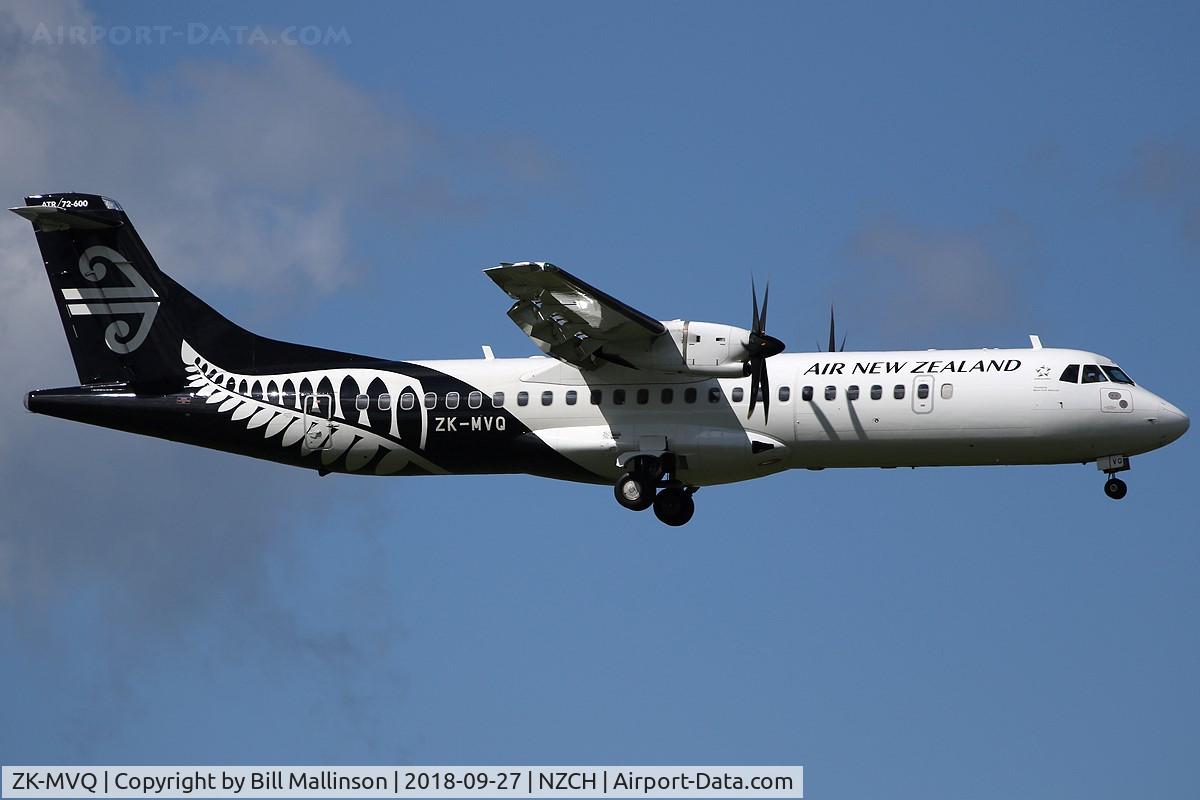 ZK-MVQ, 2017 ATR 72-212A C/N 1451, NZ5183 from PMR