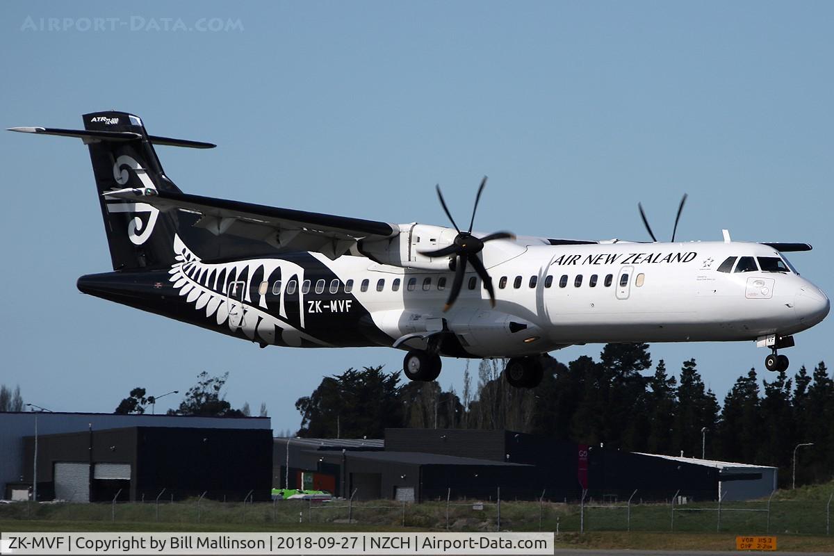 ZK-MVF, 2015 ATR 72-600 C/N 1228, NZ5359 from WLG
