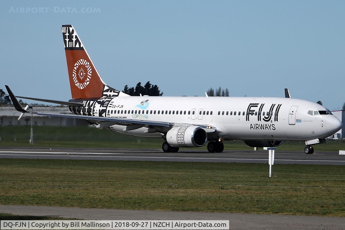 DQ-FJN, 2007 Boeing 737-86J C/N 34969, FJ450 to NAN