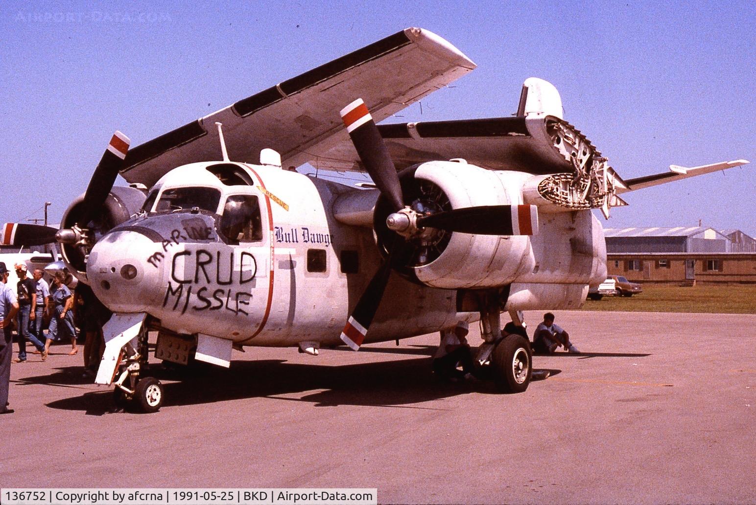 136752, 1955 Grumman C-1A Trader C/N 5, MARINE CRUD MISSLE
