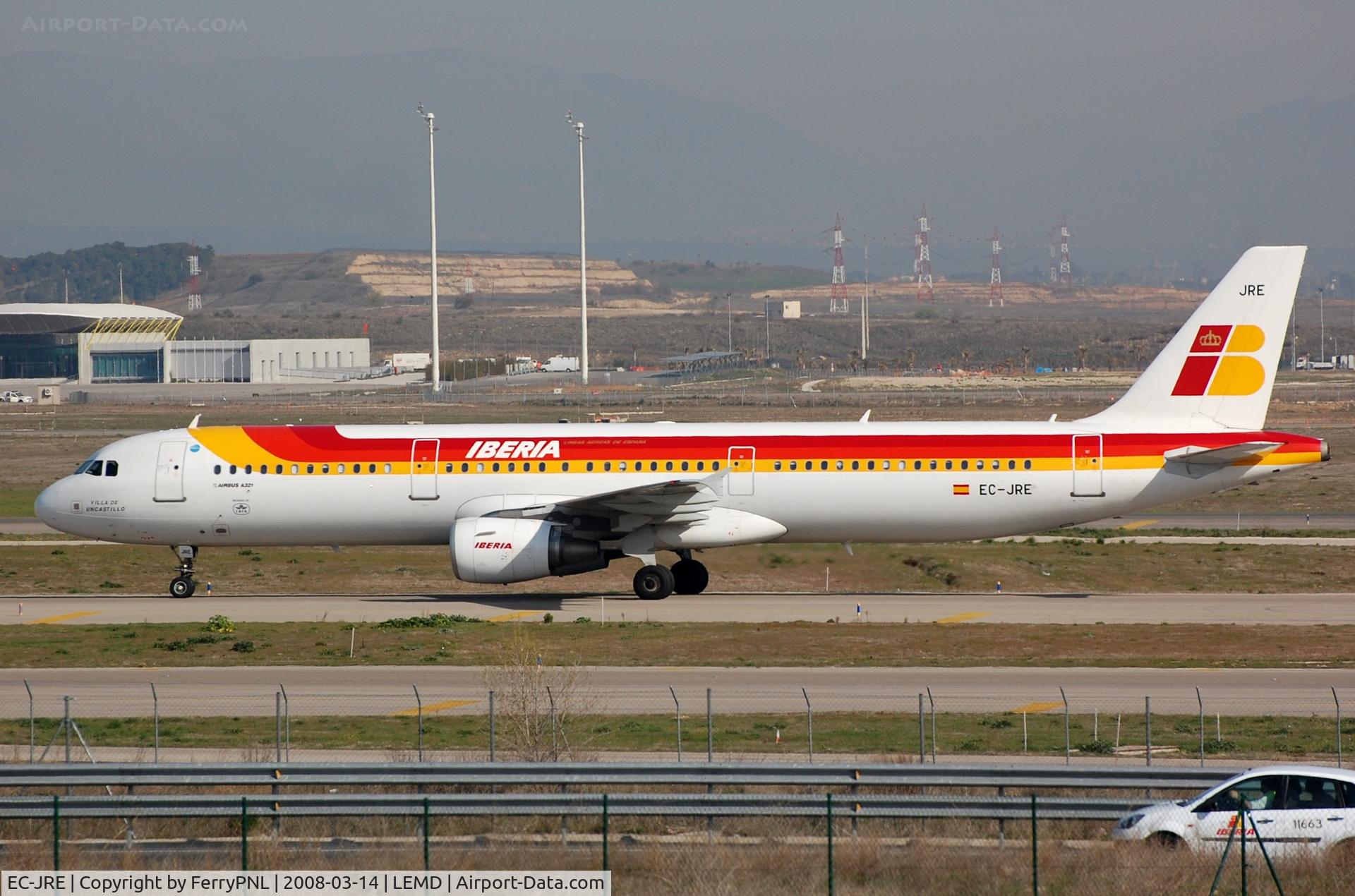 EC-JRE, 2006 Airbus A321-211 C/N 2756, Iberia A321