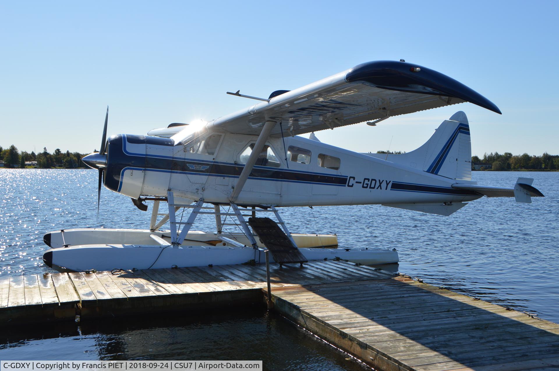 C-GDXY, 1957 De Havilland Canada DHC-2 Beaver Mk.I C/N 1159, Photo prise lors d'un baptême de l'air en hydravion