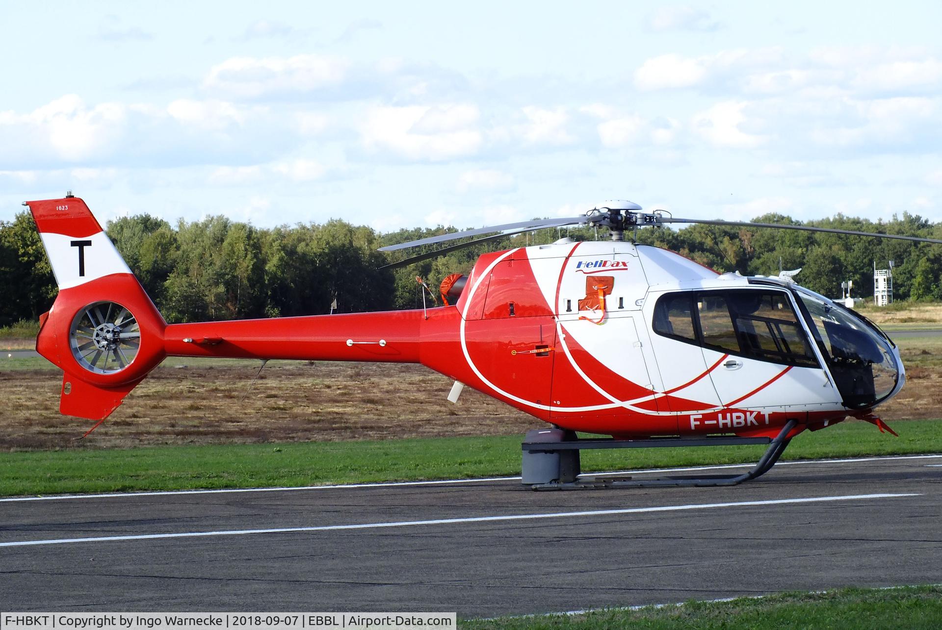 F-HBKT, 2009 Eurocopter EC-120B Colibri C/N 1623, Eurocopter EC120B Colibri at the 2018 BAFD spotters day, Kleine Brogel airbase