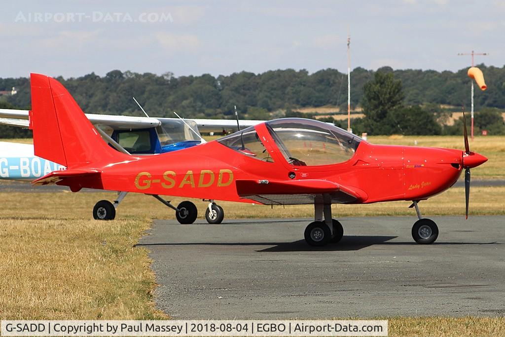 G-SADD, 2015 Evektor EV-97 Eurostar SL C/N 2015-4218, Visiting Aircraft.
