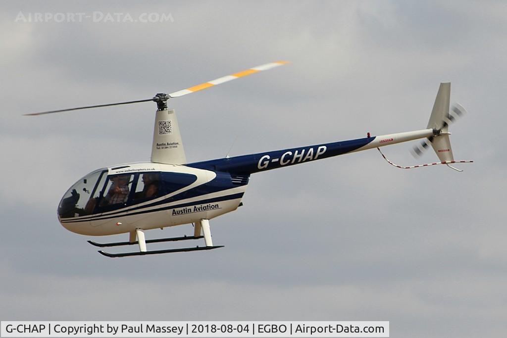 G-CHAP, 1997 Robinson R44 Astro C/N 0326, Resident Aircraft.